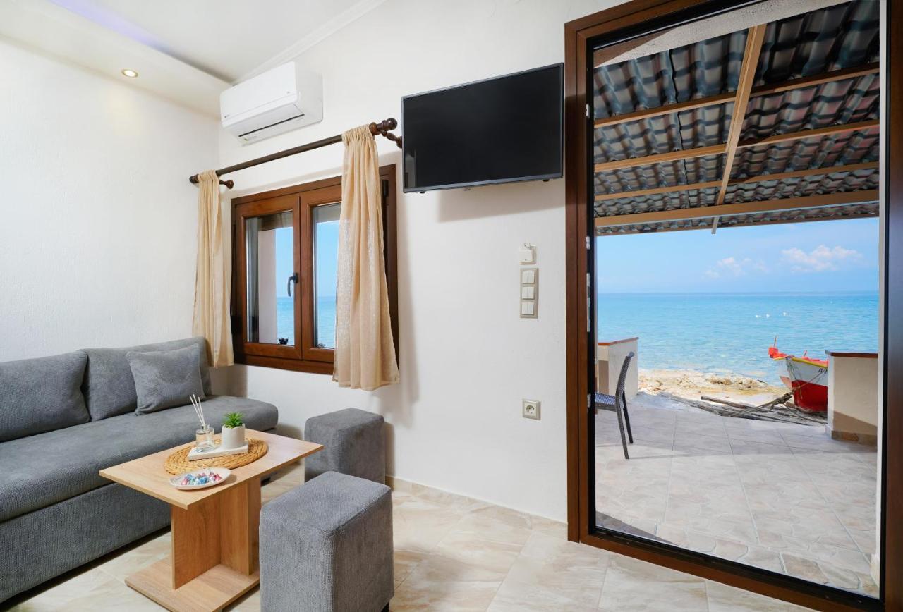 To Kyma - Seafront House Villa Skala Kallirakhis Bagian luar foto