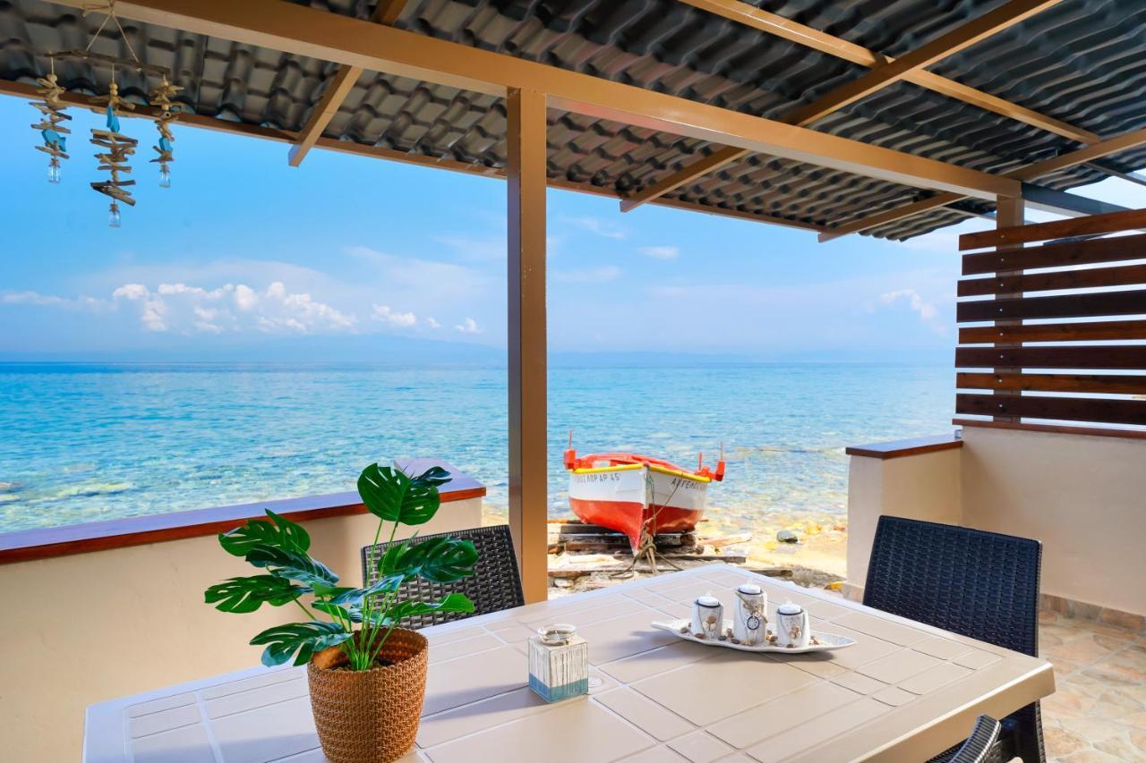 To Kyma - Seafront House Villa Skala Kallirakhis Bagian luar foto